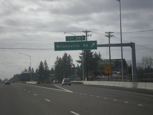 I-5 South - Exit 283