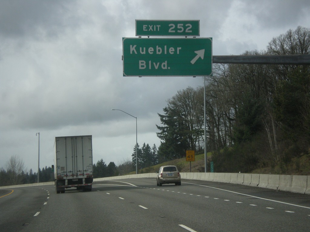 I-5 South - Exit 252