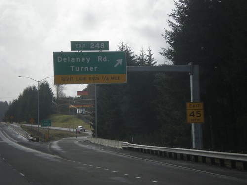 I-5 South - Exit 248