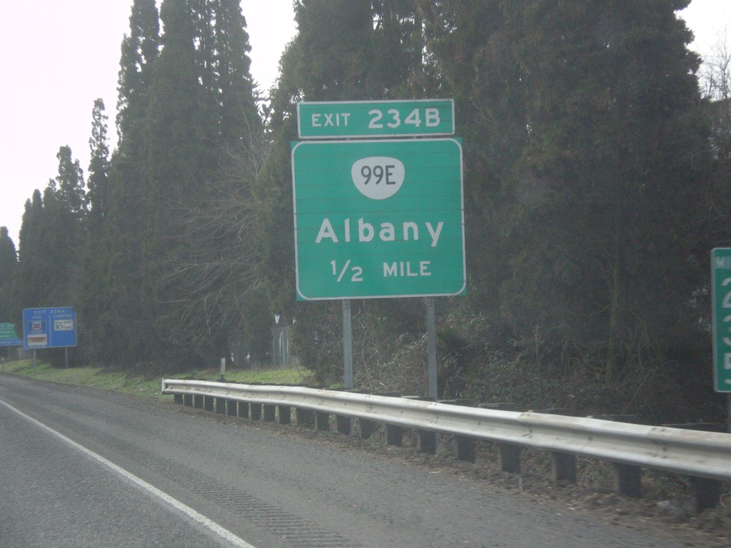 I-5 South Approaching Exit 234B