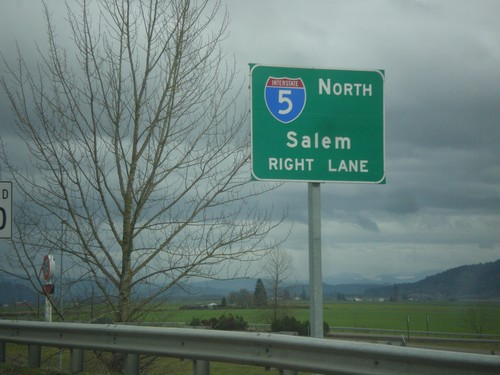 OR-34 East Approaching I-5 North