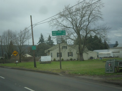 US-20 East - Distance Marker