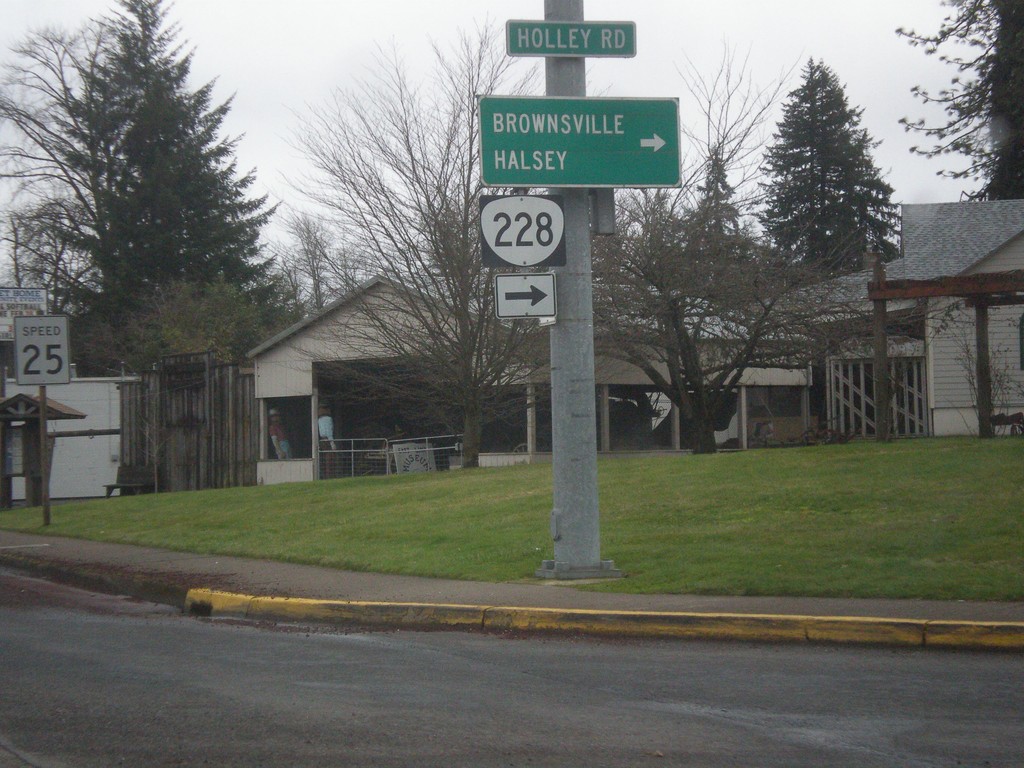 US-20 East at OR-228