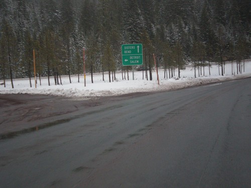 US-20 East/OR-126 East at OR-22 West