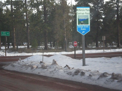 US-20/OR-126 East at OR-242