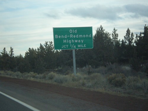 US-20 East Approaching Old Bend - Redmond Highway Jct.