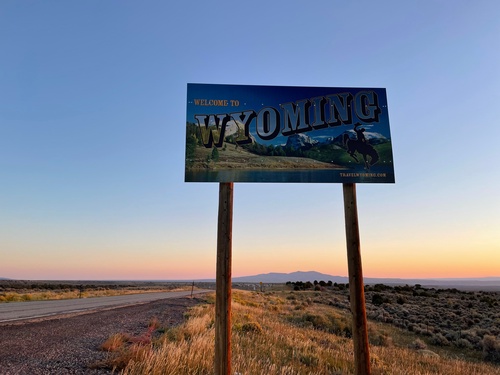 Welcome To Wyoming - WY-414 North