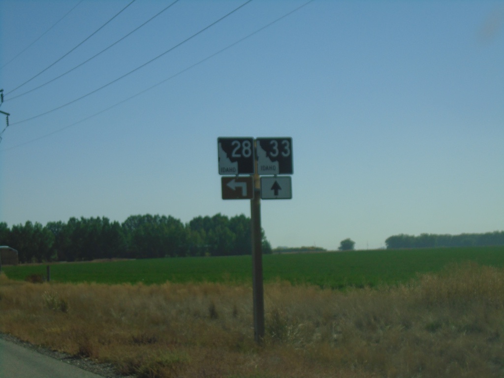 ID-33 East Approaching ID-28