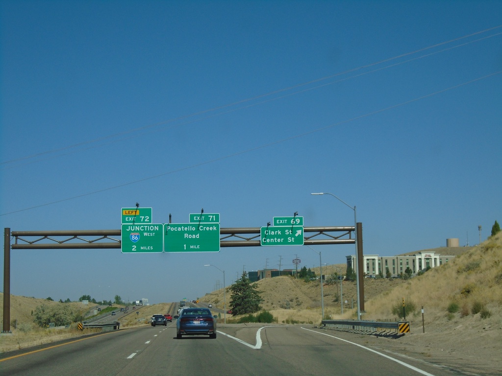 I-15 North - Exits 69, 71, and 72