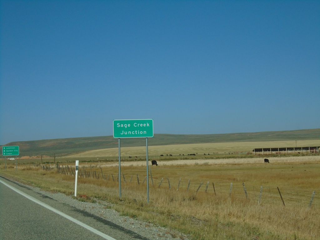 UT-30 West - Sage Creek Junction