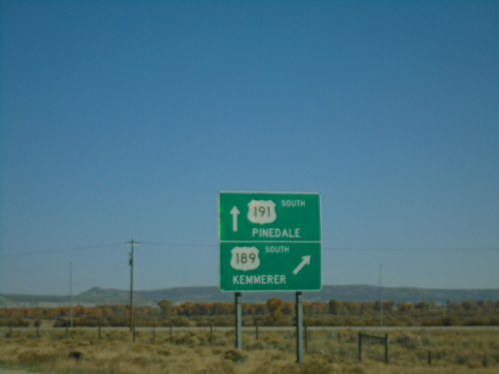 US-189/US-191 South - Daniel Junction