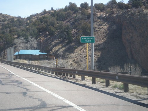 US-50 East - Arkansas River