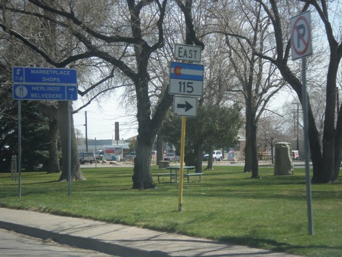 US-50 East at CO-115