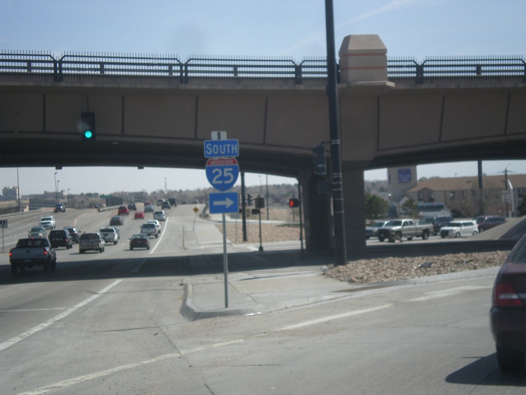 US-50 East at I-25 South