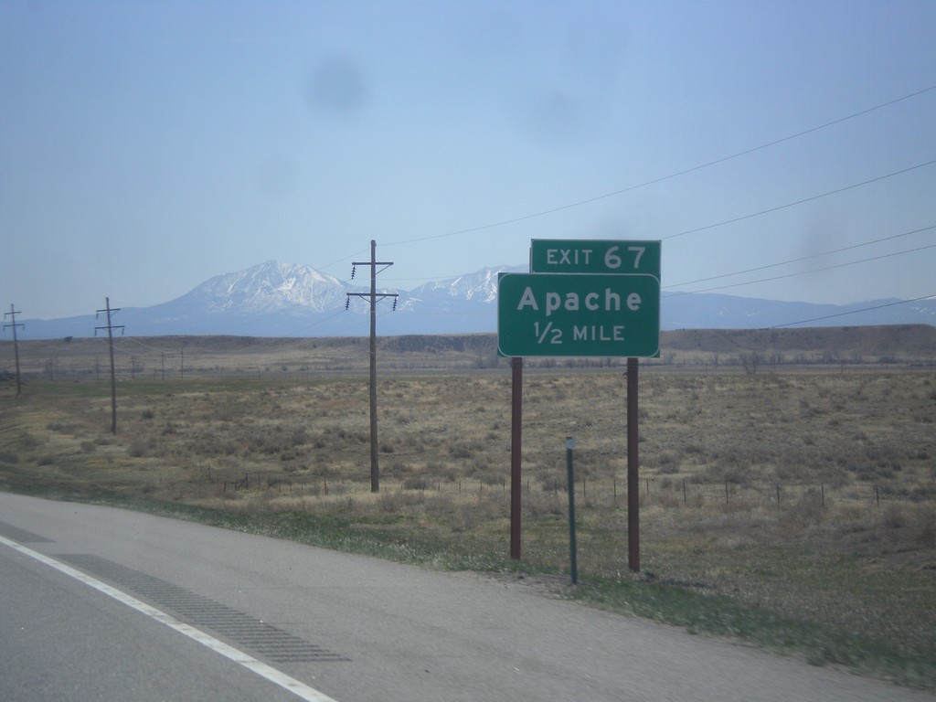 I-25 South - Exit 67