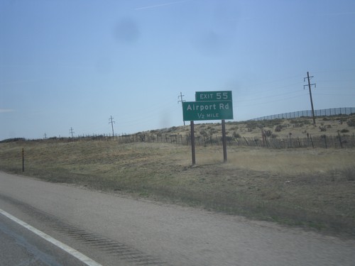 I-25 South - Exit 55