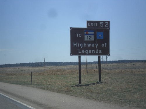 I-25 South Approaching Exit 52