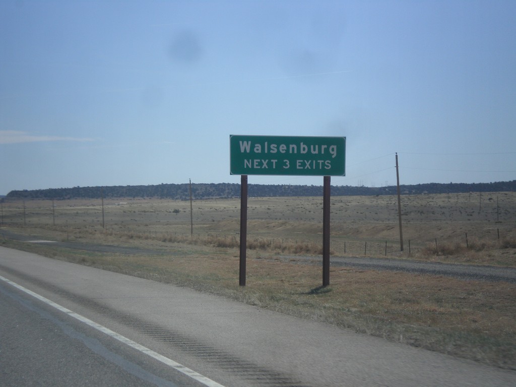 I-25 South - Walsenburg Exits