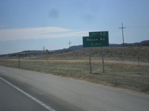 I-25 South - Exit 42