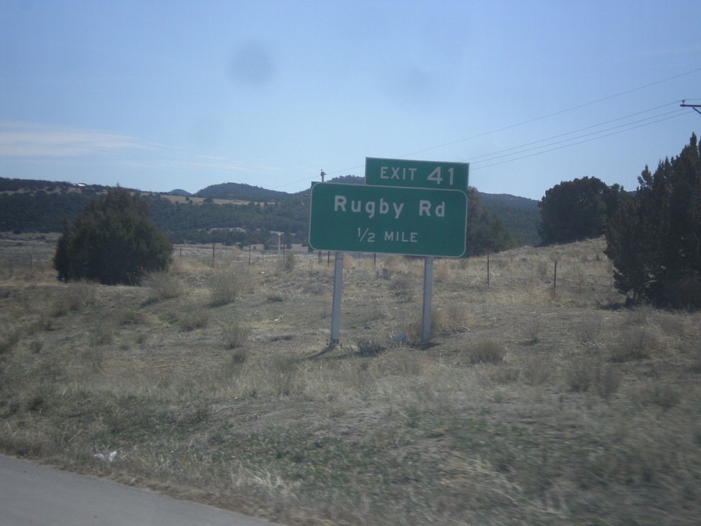 I-25 South - Exit 41