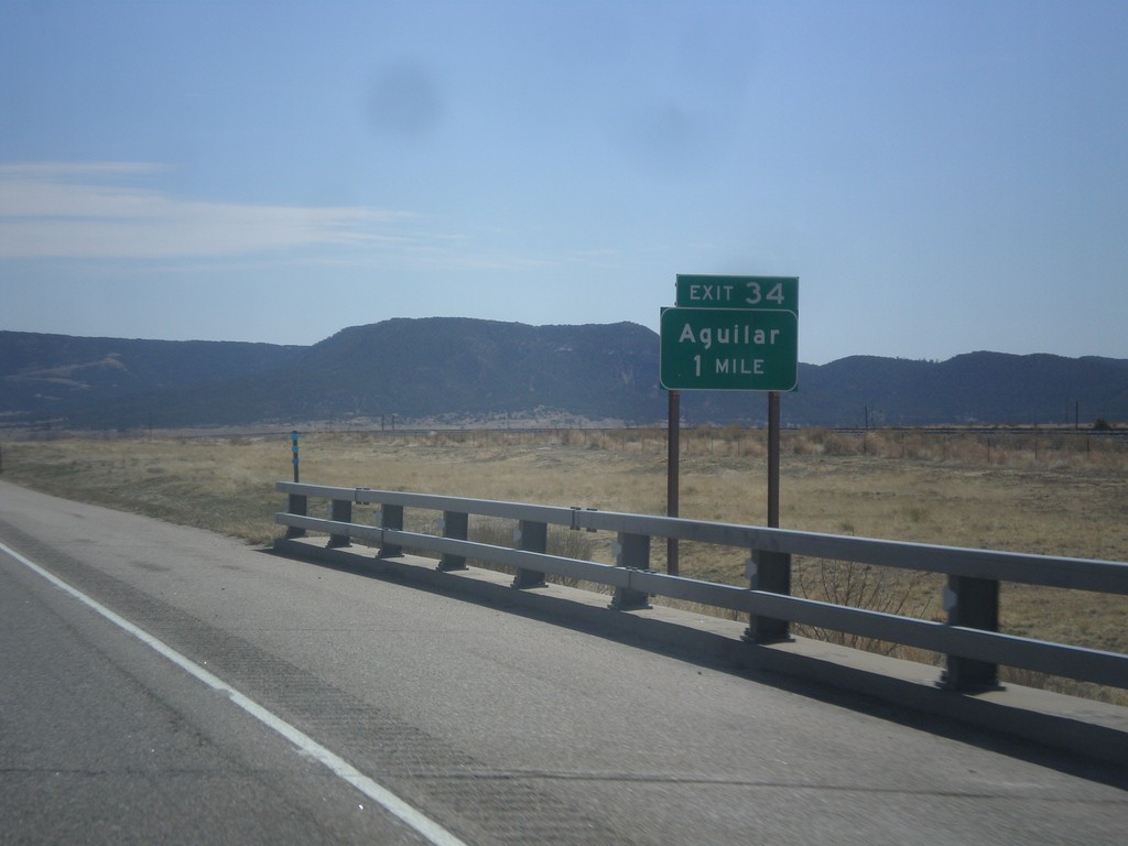 I-25 South - Exit 34