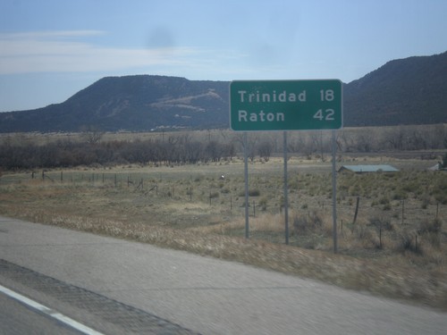 I-25 South - Distance Marker