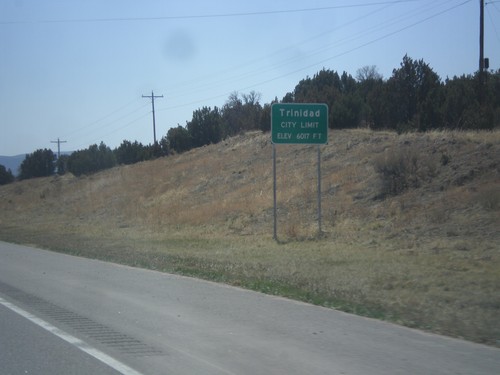 I-25 South - Trinidad City Limit