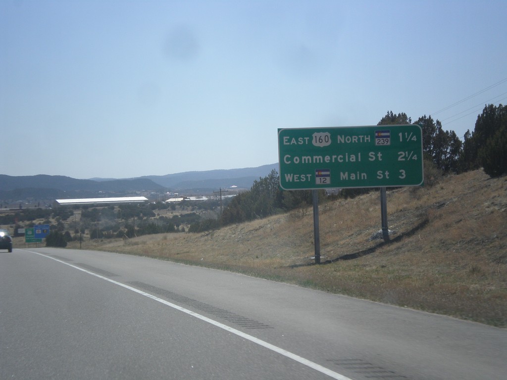 I-25 South - Trinidad Exits