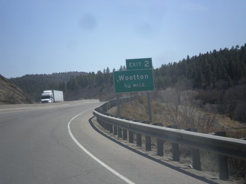 I-25 South - Exit 2