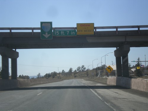 I-25 South - Welcome To New Mexico