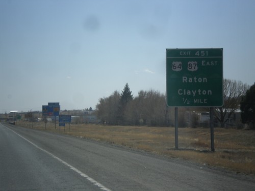 I-25 South - Exit 451