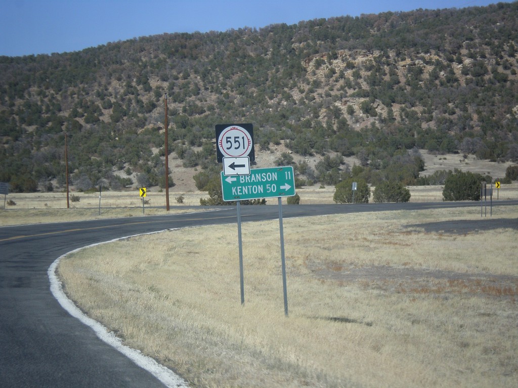 NM-456 East at NM-551 North