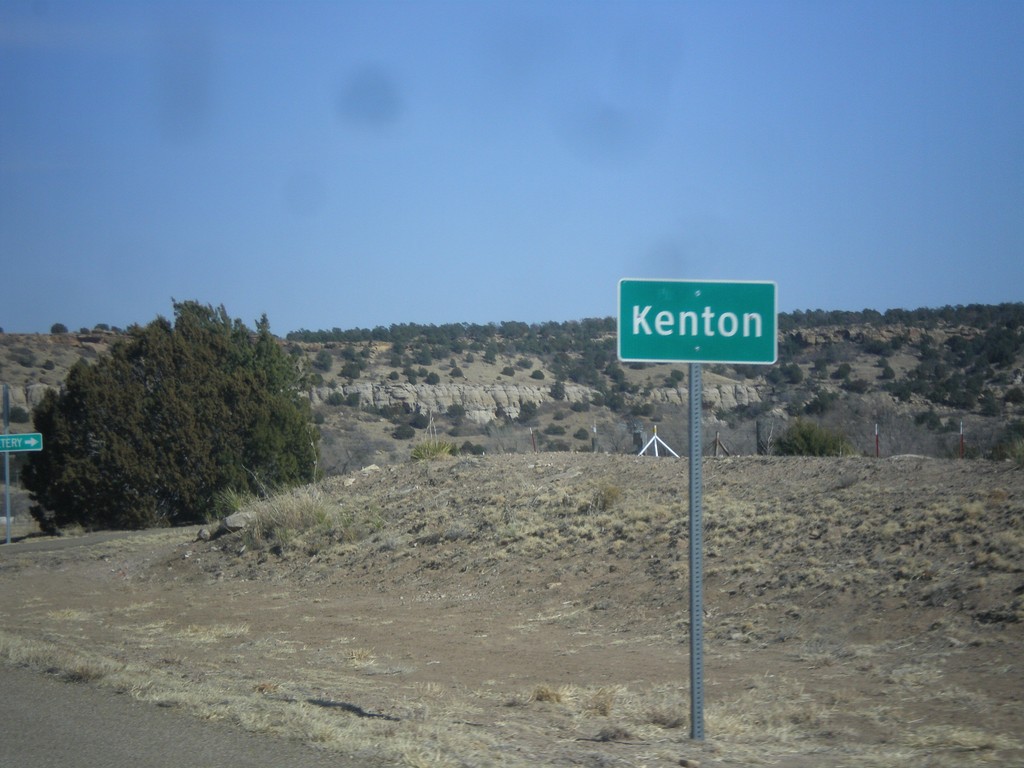 OK-325 East - Kenton