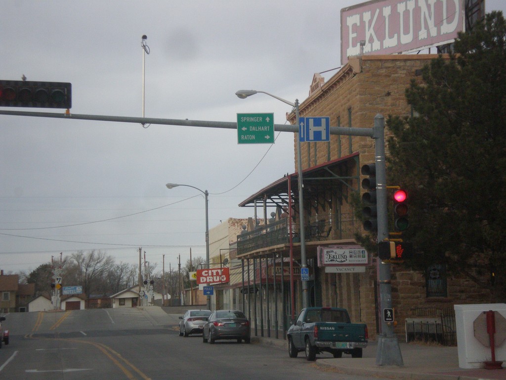 US-64/US-56/US-412 West at US-87