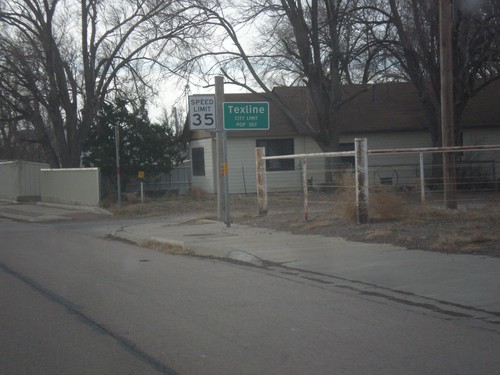 US-87 South - Texline City Limit