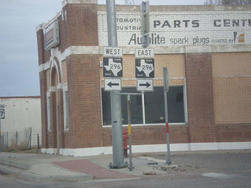 US-87 North at FM-296