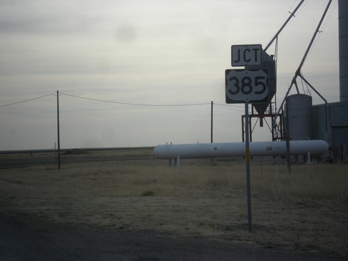 FM-296 East Approaching US-385