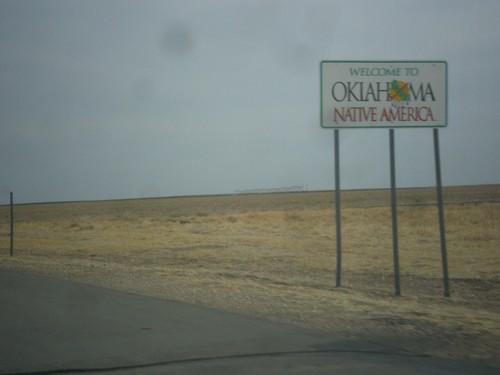 US-385 North - Welcome To Oklahoma