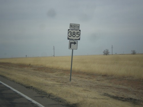 US-385 North at US-56/US-64/US-385/US-412