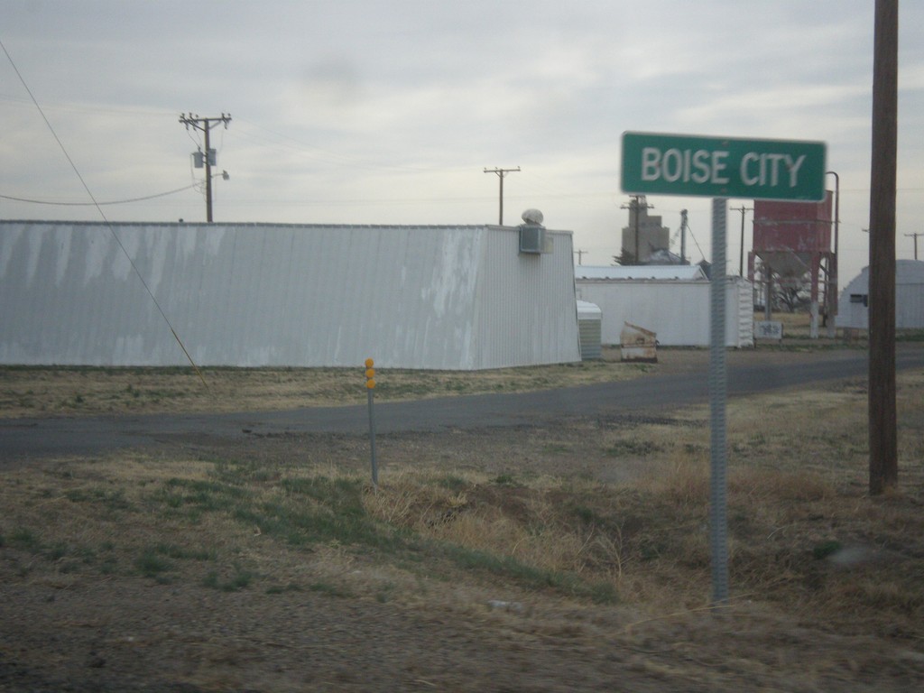 US-56/US-64/US-412 East/US-385 North - Boise City