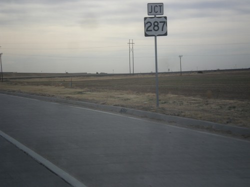 US-56/US-64/US-412/OK-3 East Approaching US-287