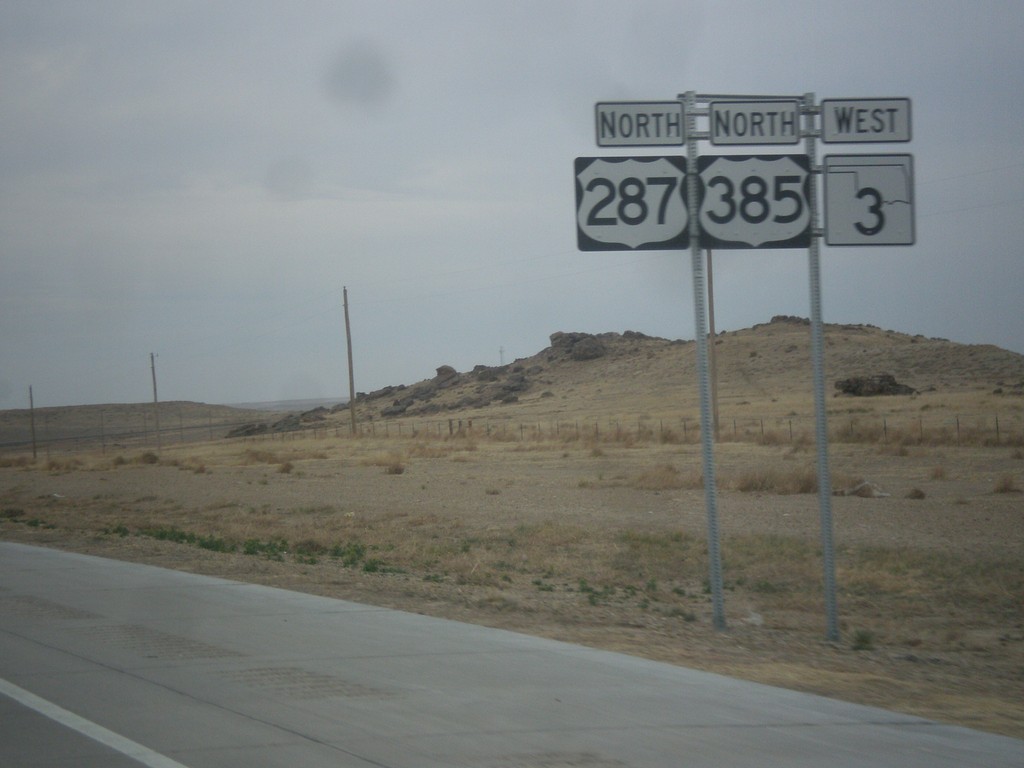 US-287/US-385 North/OK-3 East - Cimarron County