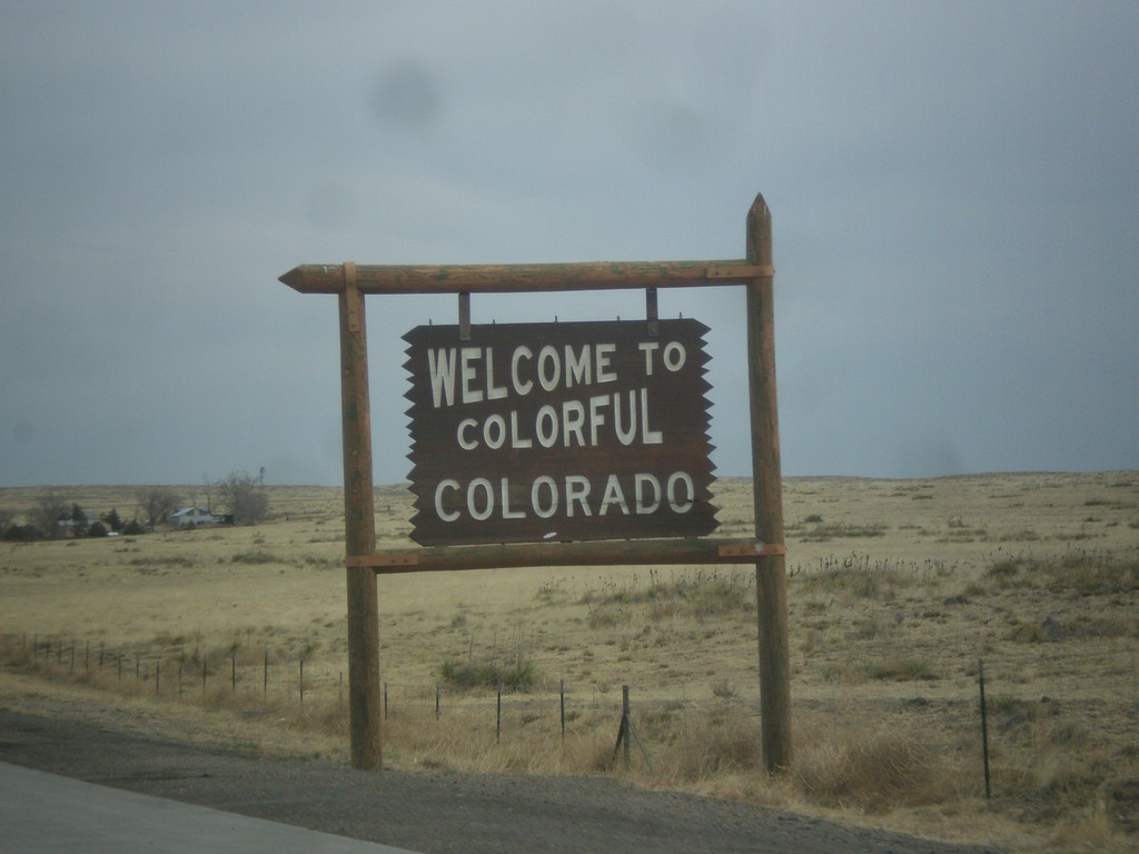 US-287/US-385 North - Welcome To Colorado