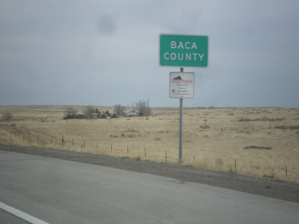 US-287/US-385 North - Baca County