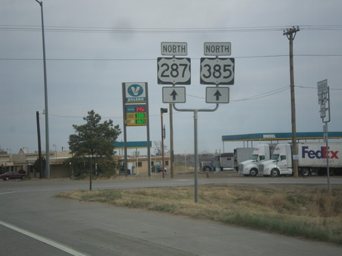 US-287/US-385 North at US-160