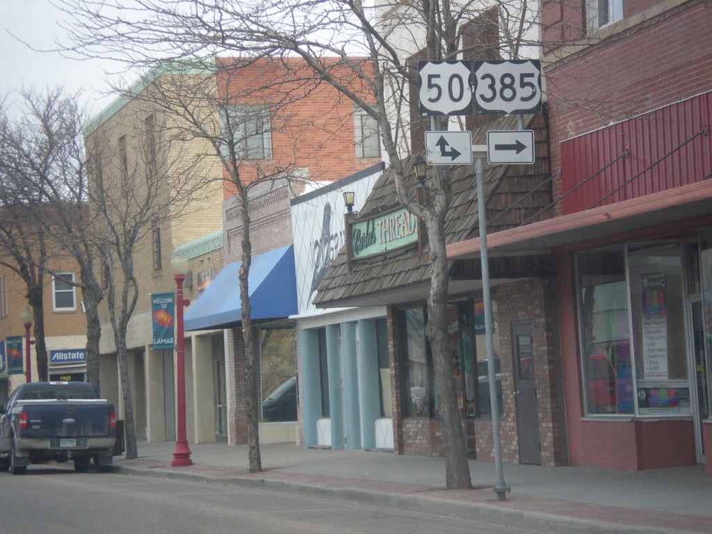 US-287/US-385 North at US-50