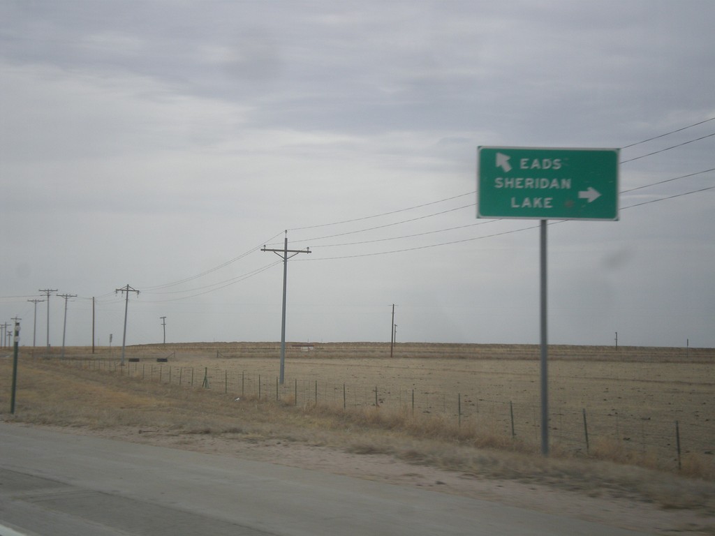 US-287 North at CO-96