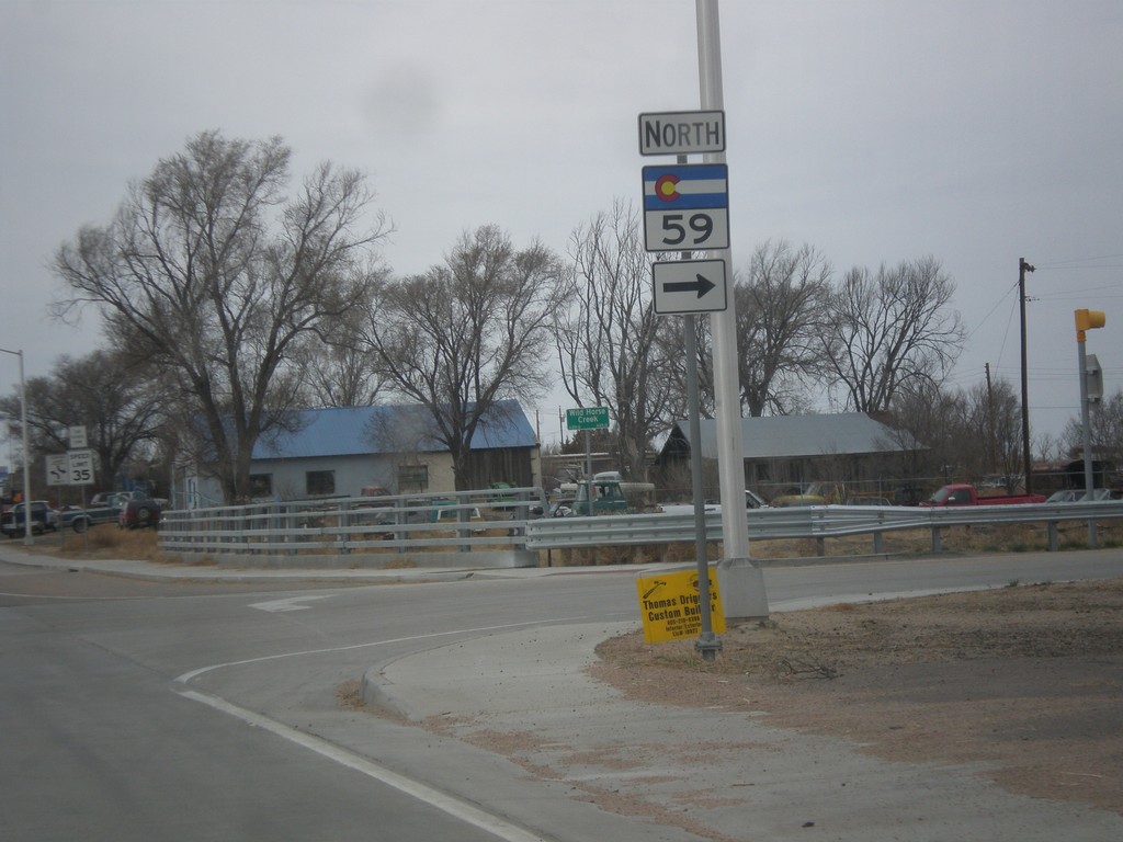 US-40 East/US-287 North at CO-59