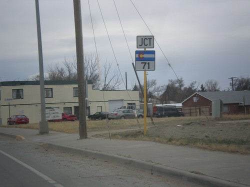 BL-70/US-24/US-40 West/US-287 North/CO-71 South at CO-71 South