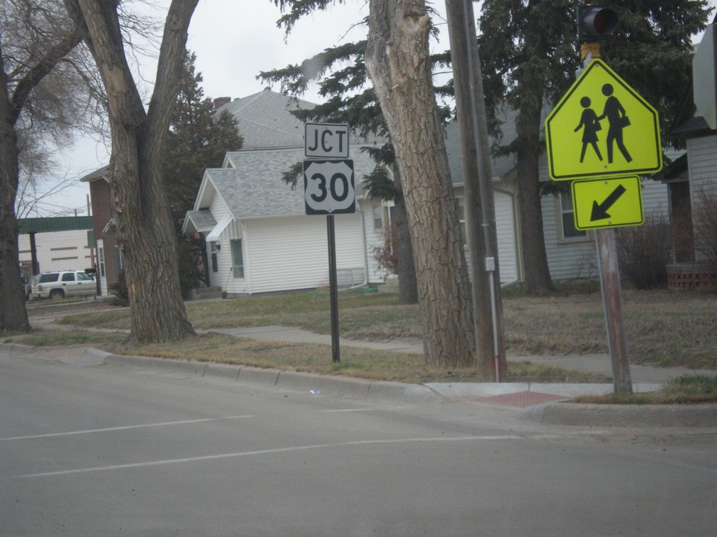 Chestnut St. North Approaching US-30